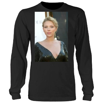 Scarlett Johansson Men's Heavy Long Sleeve TShirt