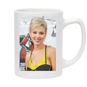 Scarlett Johansson 14oz White Statesman Mug