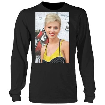 Scarlett Johansson Men's Heavy Long Sleeve TShirt