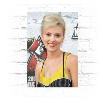 Scarlett Johansson Metal Wall Art