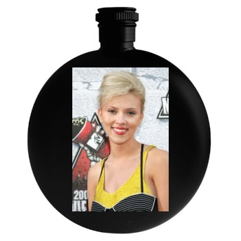 Scarlett Johansson Round Flask