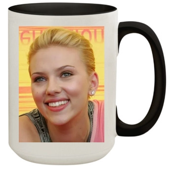 Scarlett Johansson 15oz Colored Inner & Handle Mug