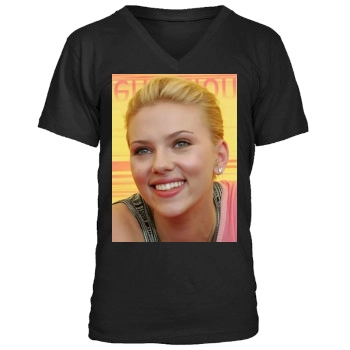 Scarlett Johansson Men's V-Neck T-Shirt