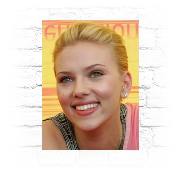 Scarlett Johansson Metal Wall Art