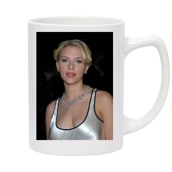 Scarlett Johansson 14oz White Statesman Mug