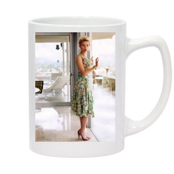 Scarlett Johansson 14oz White Statesman Mug