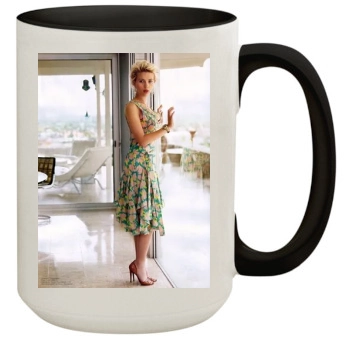 Scarlett Johansson 15oz Colored Inner & Handle Mug