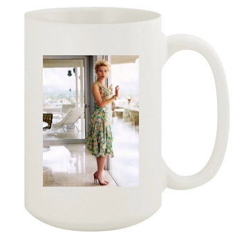 Scarlett Johansson 15oz White Mug