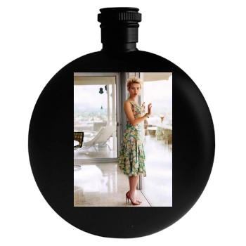 Scarlett Johansson Round Flask