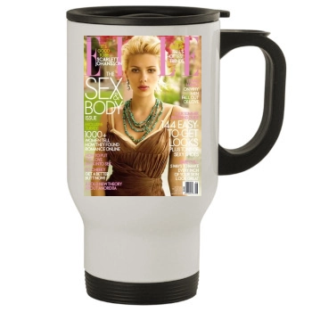 Scarlett Johansson Stainless Steel Travel Mug