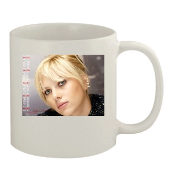 Scarlett Johansson 11oz White Mug