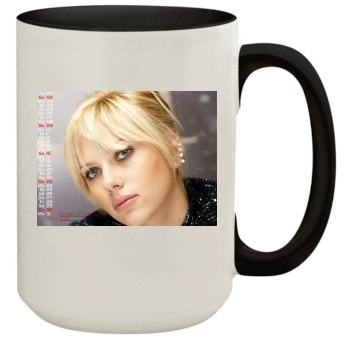 Scarlett Johansson 15oz Colored Inner & Handle Mug