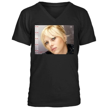 Scarlett Johansson Men's V-Neck T-Shirt