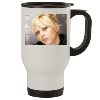 Scarlett Johansson Stainless Steel Travel Mug