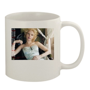 Scarlett Johansson 11oz White Mug