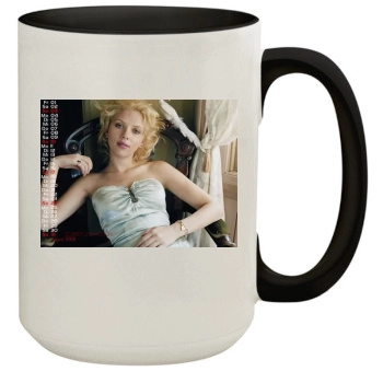 Scarlett Johansson 15oz Colored Inner & Handle Mug