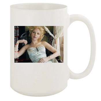 Scarlett Johansson 15oz White Mug