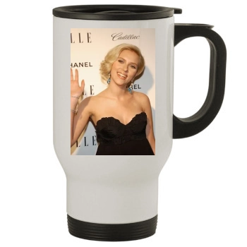 Scarlett Johansson Stainless Steel Travel Mug