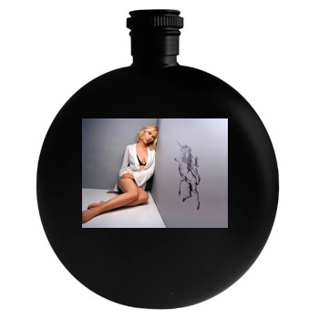 Scarlett Johansson Round Flask