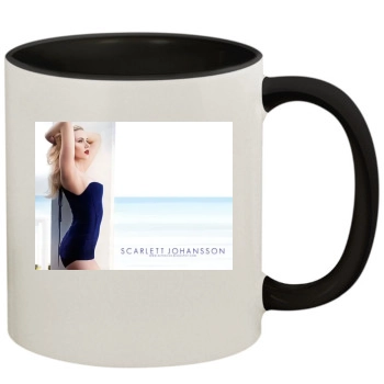 Scarlett Johansson 11oz Colored Inner & Handle Mug