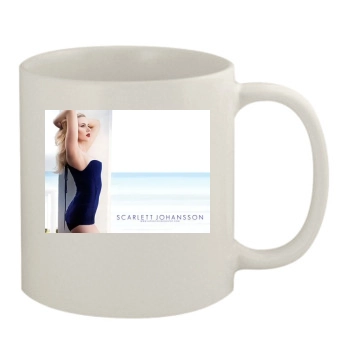 Scarlett Johansson 11oz White Mug