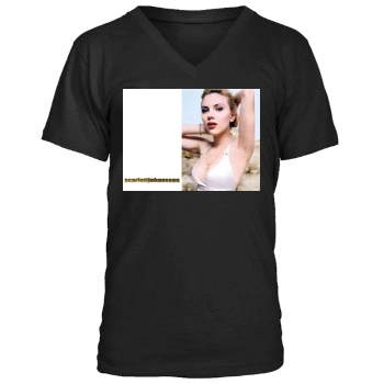 Scarlett Johansson Men's V-Neck T-Shirt