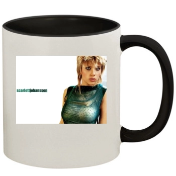 Scarlett Johansson 11oz Colored Inner & Handle Mug