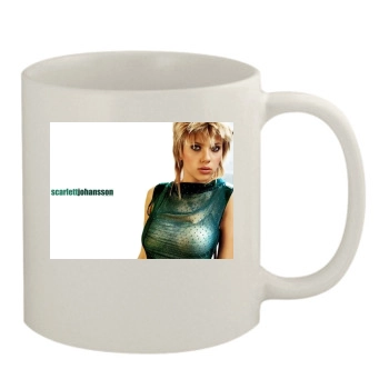 Scarlett Johansson 11oz White Mug