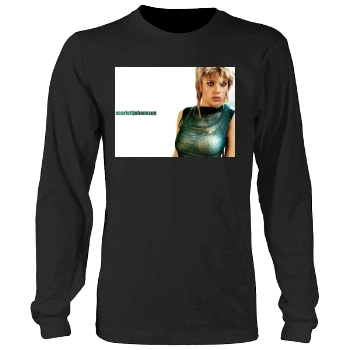 Scarlett Johansson Men's Heavy Long Sleeve TShirt