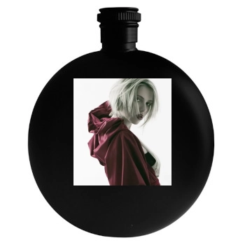 Scarlett Johansson Round Flask