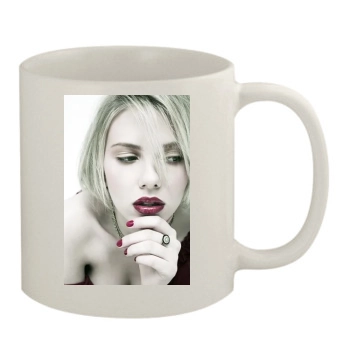 Scarlett Johansson 11oz White Mug