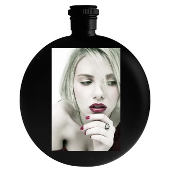 Scarlett Johansson Round Flask