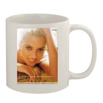 Scarlett Johansson 11oz White Mug