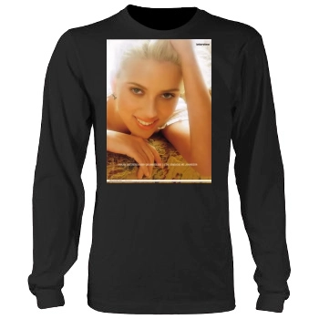 Scarlett Johansson Men's Heavy Long Sleeve TShirt