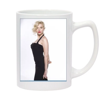 Scarlett Johansson 14oz White Statesman Mug