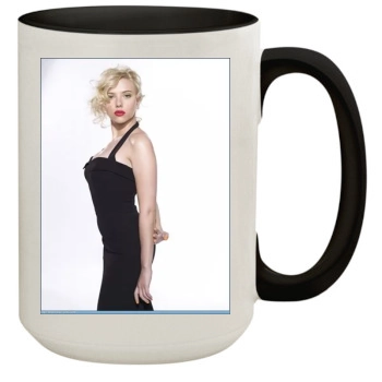 Scarlett Johansson 15oz Colored Inner & Handle Mug