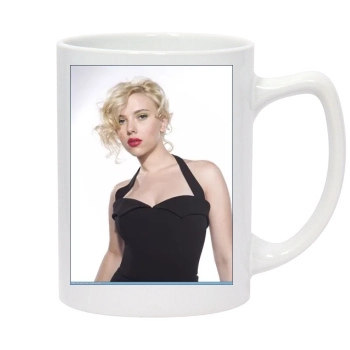 Scarlett Johansson 14oz White Statesman Mug