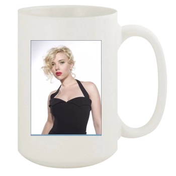 Scarlett Johansson 15oz White Mug