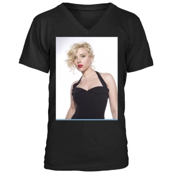 Scarlett Johansson Men's V-Neck T-Shirt