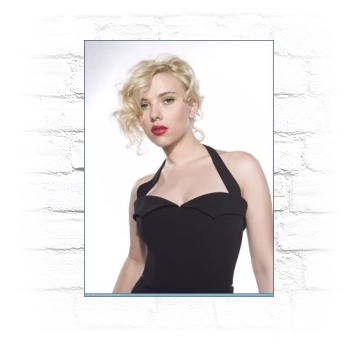 Scarlett Johansson Metal Wall Art