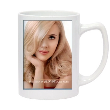 Scarlett Johansson 14oz White Statesman Mug