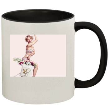 Scarlett Johansson 11oz Colored Inner & Handle Mug