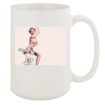 Scarlett Johansson 15oz White Mug