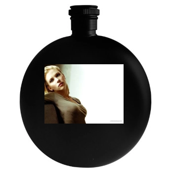 Scarlett Johansson Round Flask