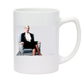 Scarlett Johansson 14oz White Statesman Mug