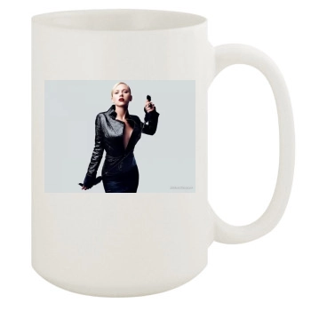 Scarlett Johansson 15oz White Mug