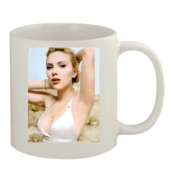 Scarlett Johansson 11oz White Mug