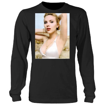 Scarlett Johansson Men's Heavy Long Sleeve TShirt