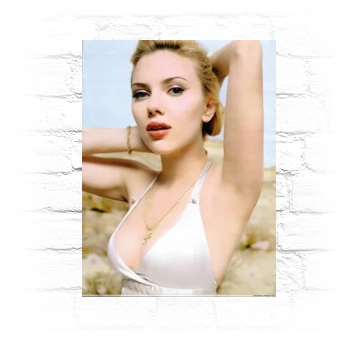 Scarlett Johansson Metal Wall Art