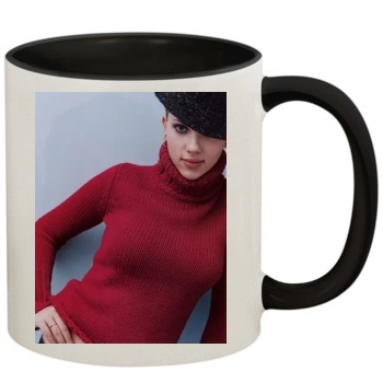 Scarlett Johansson 11oz Colored Inner & Handle Mug